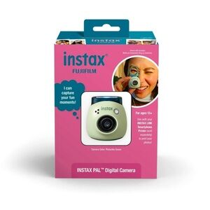 Fujifilm Instax PAL Compact Digital Camera Green – NIB, Portable Mini Camera